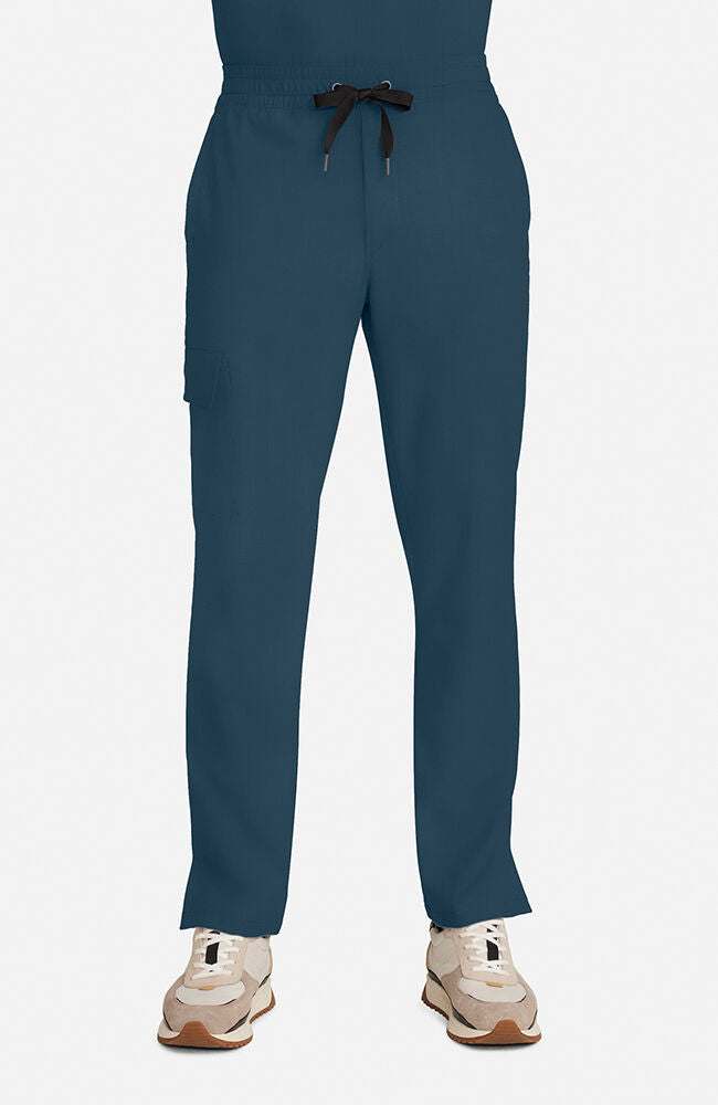 Drawstring Scrub Pant in Caribbean Blue – Men | Healing Hands