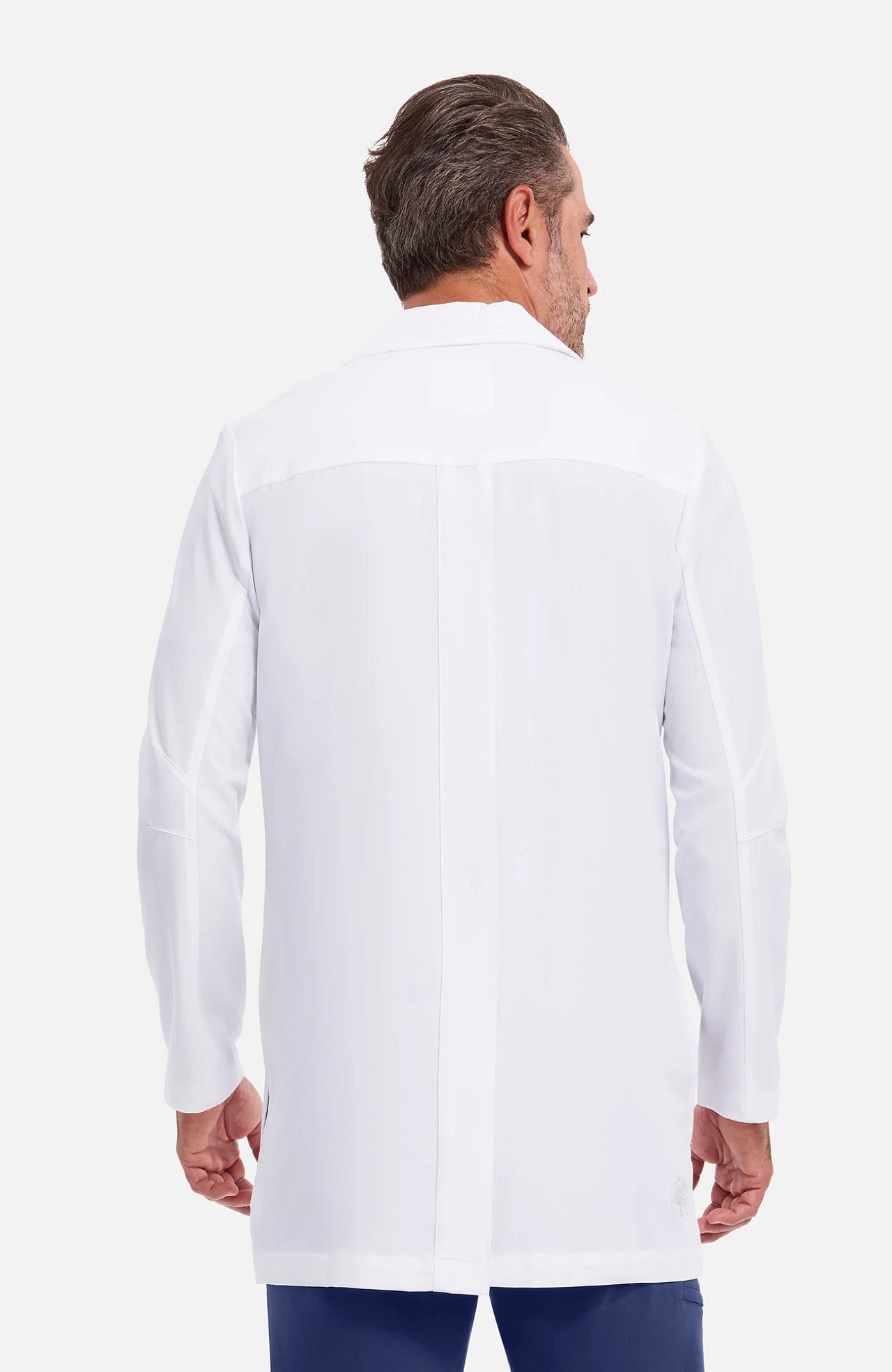 Logan Lab Coat pocket detail – Men | Healing Hands