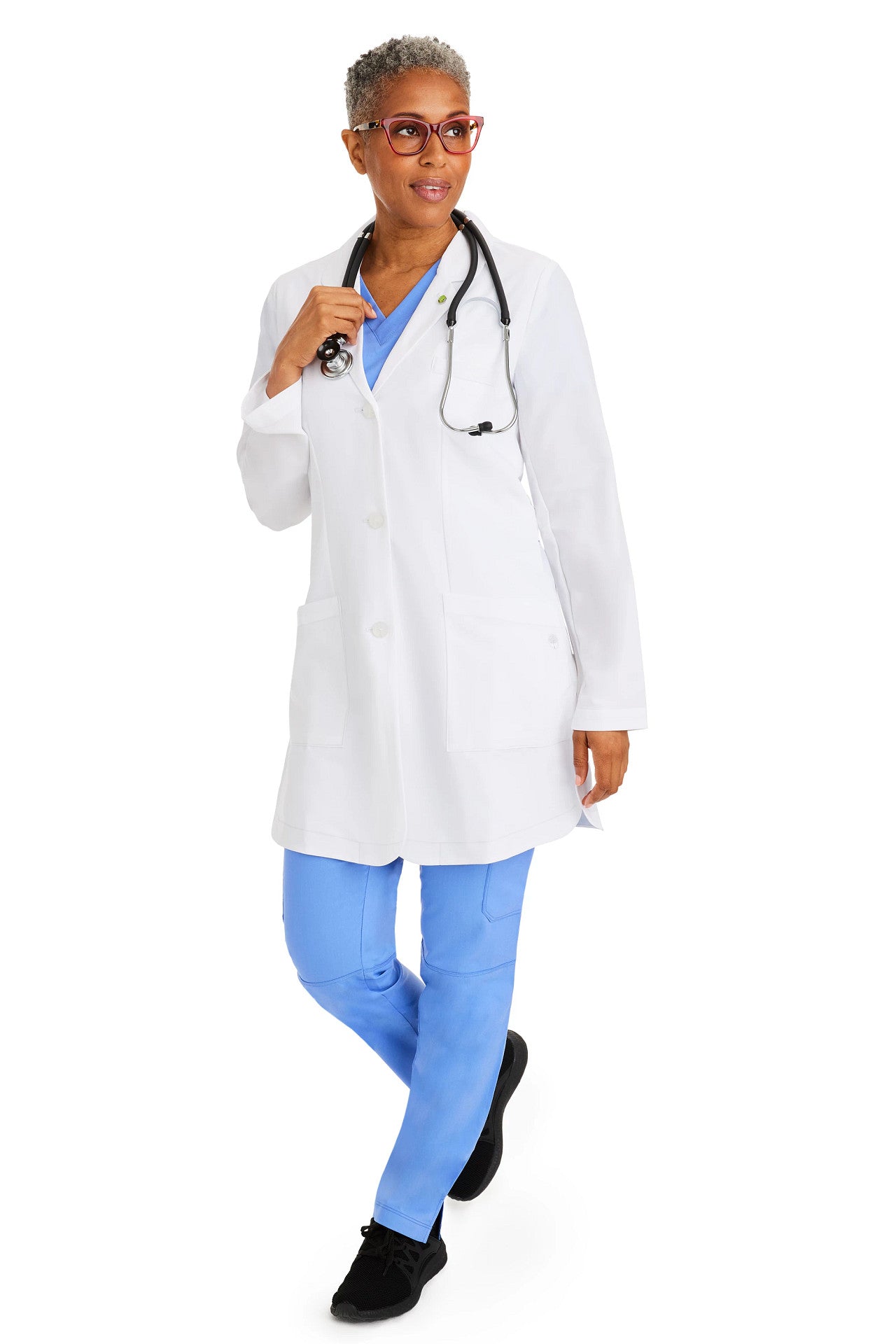 Logan Lab Coat cuff detail – Men | Healing Hands