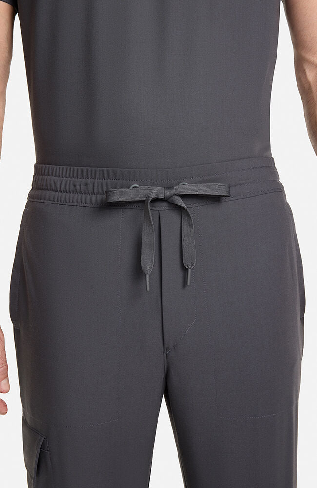 Drawstring Scrub Pant in Pewter – Men | Healing Hands