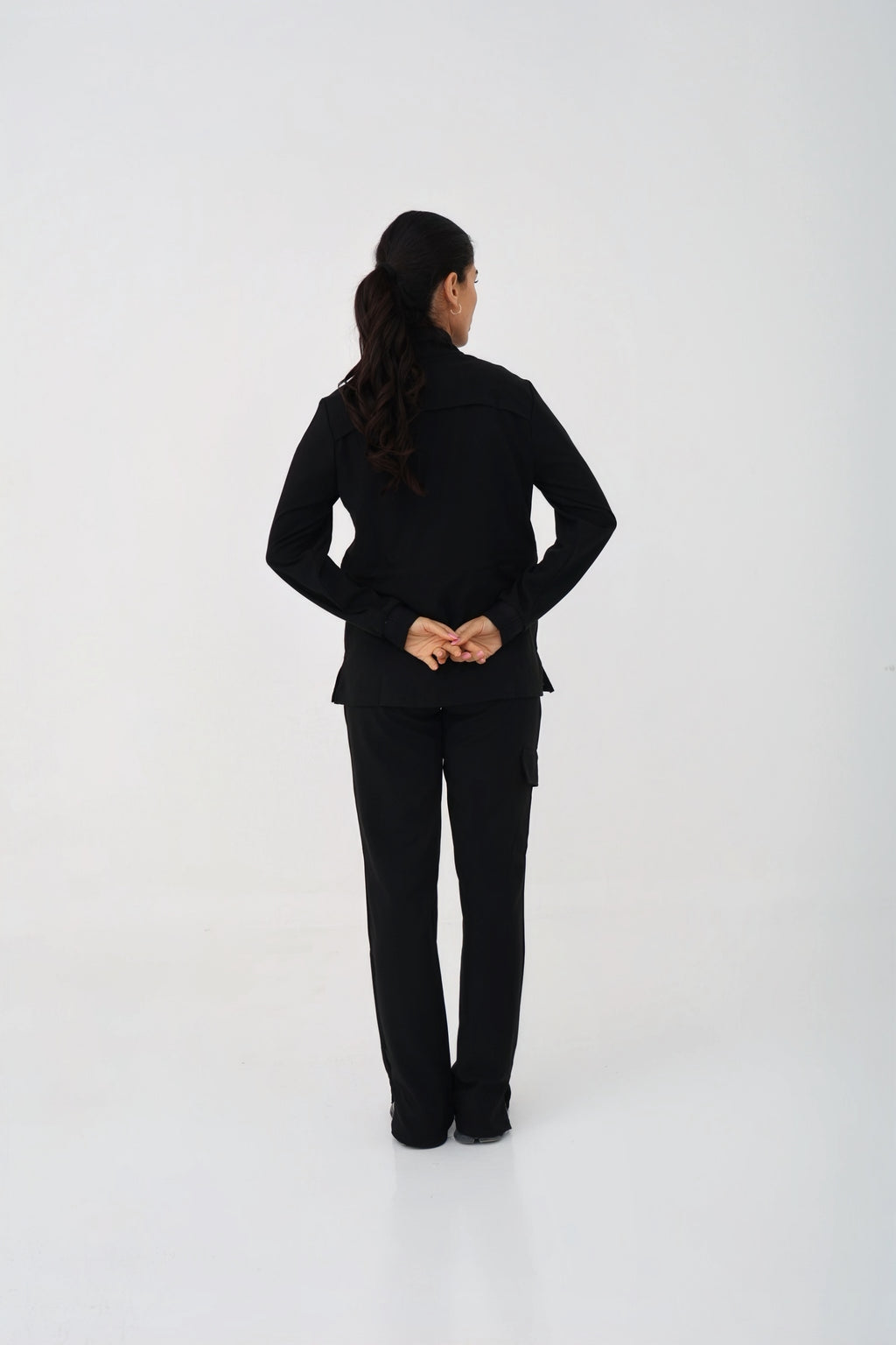 Brook Zip Jacket in Black – Women | Healing Hands