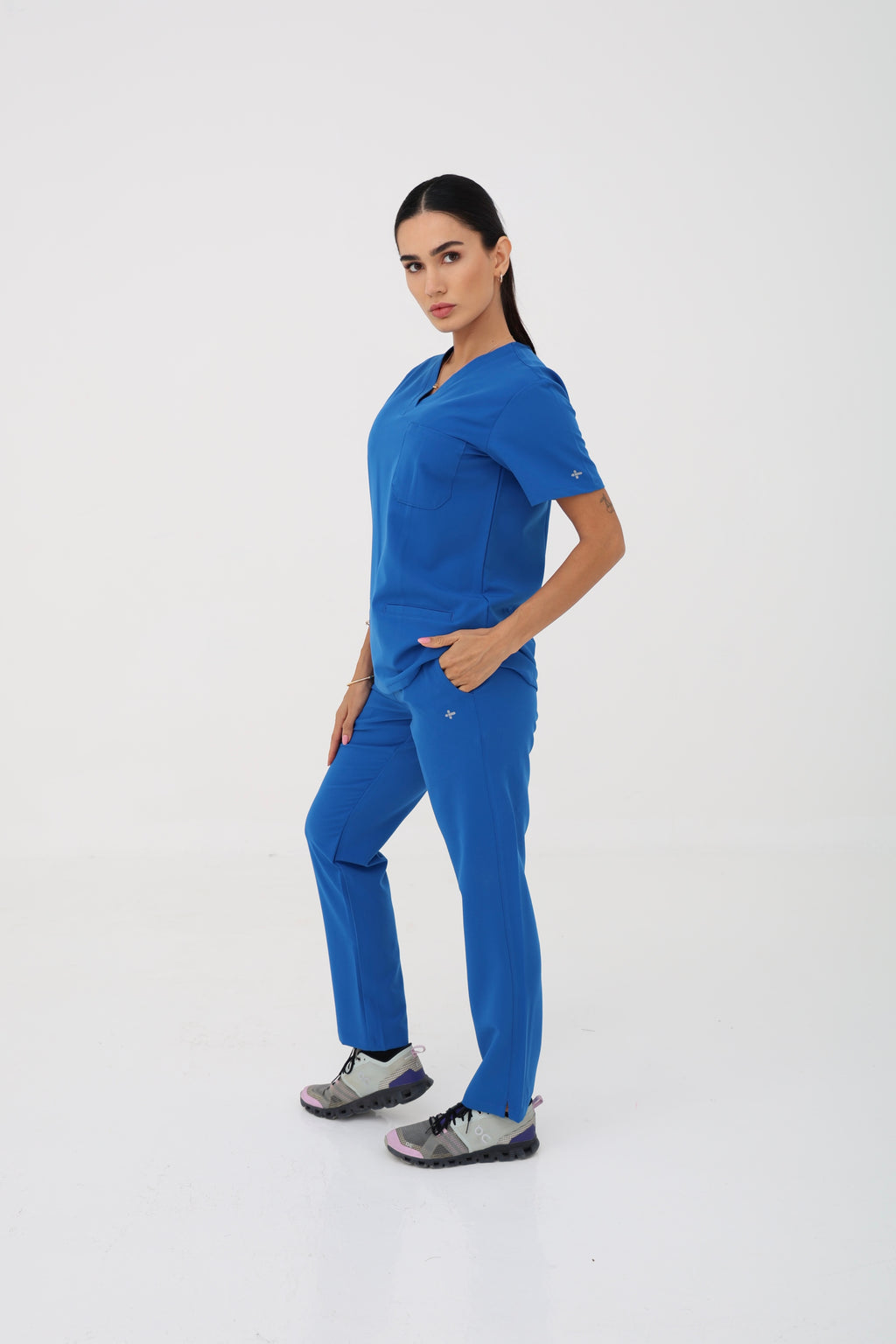 Forli Scrub Bottom in Ocean Blue – Women | Coolmedz