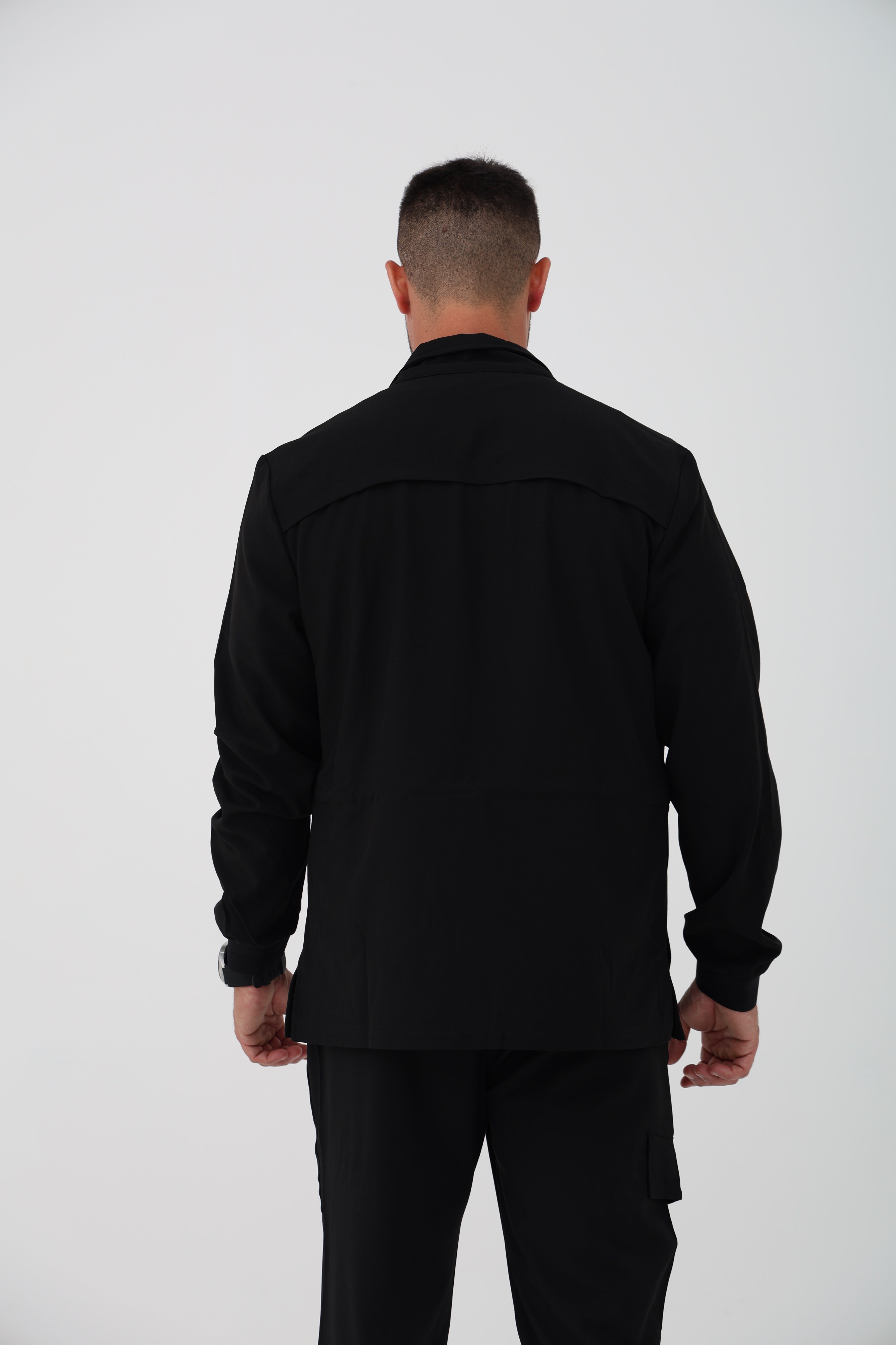 Austin Utility Jacket in Black – Men | Healing Hands