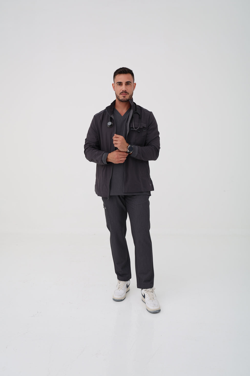 Austin Utility Jacket in Pewter – Men | Healing Hands