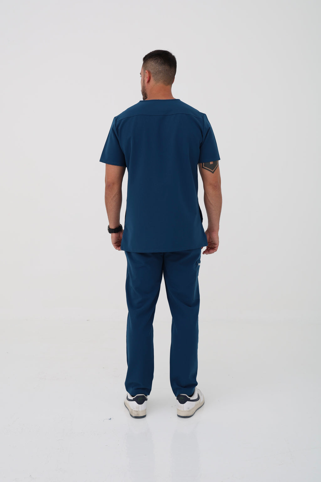 Coolmedz Scrub Top in Caribbean Blue – Men | Coolmedz