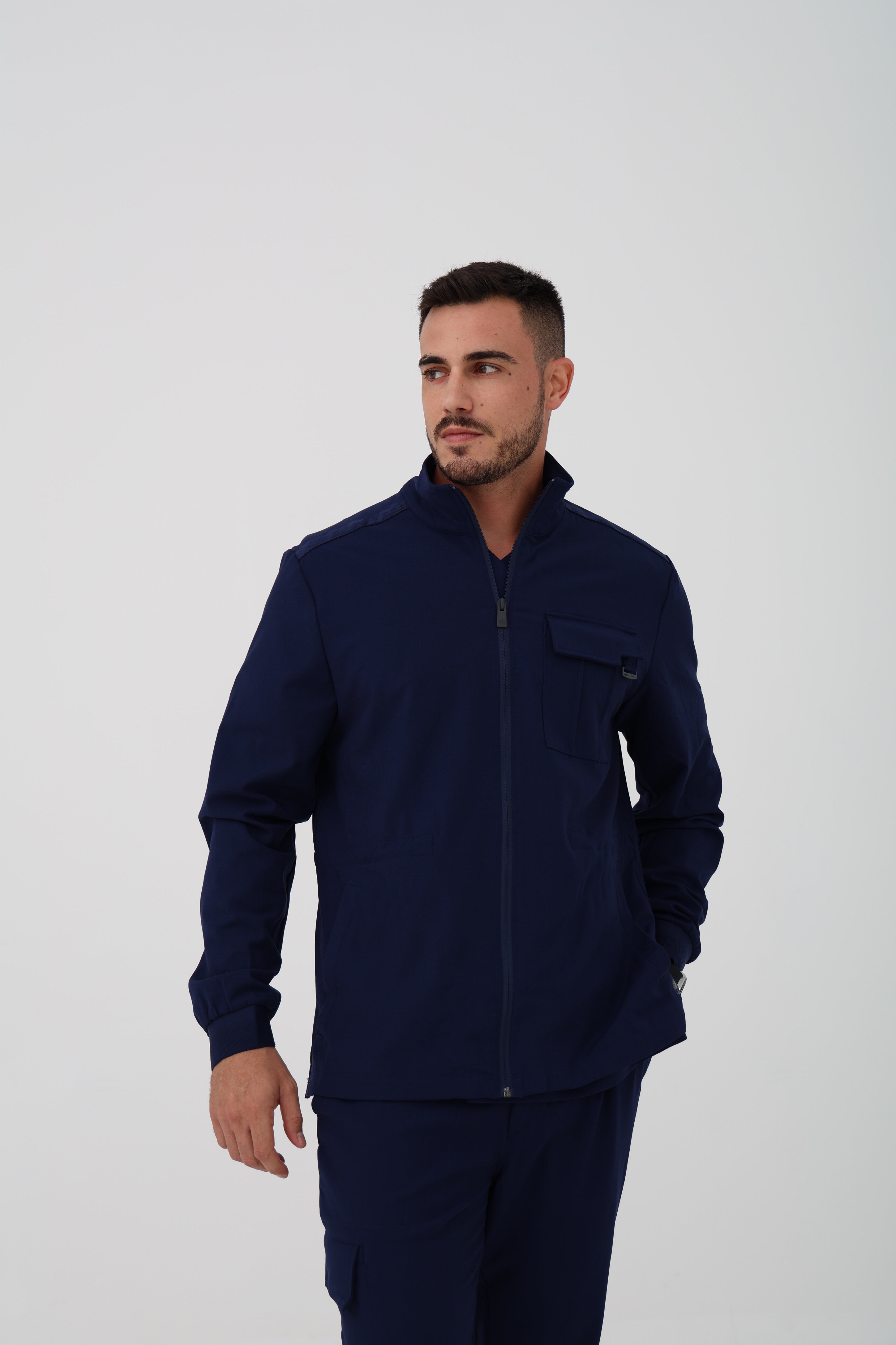 Austin Utility Jacket in Navy – Men | Healing Hands